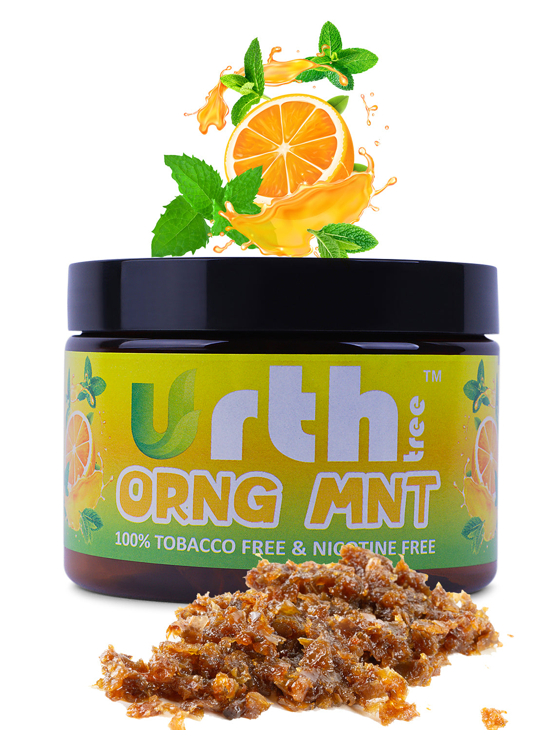 Urth Tree Tobacco Free Nicotine Free Herbal Shisha - 250g