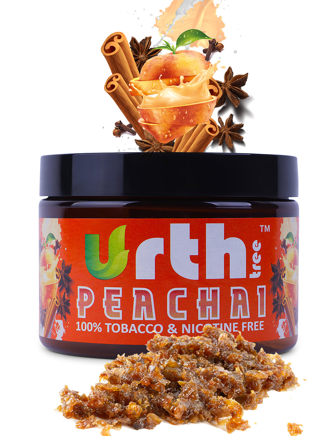 Urth Tree Tobacco Free Nicotine Free Herbal Shisha - 250g