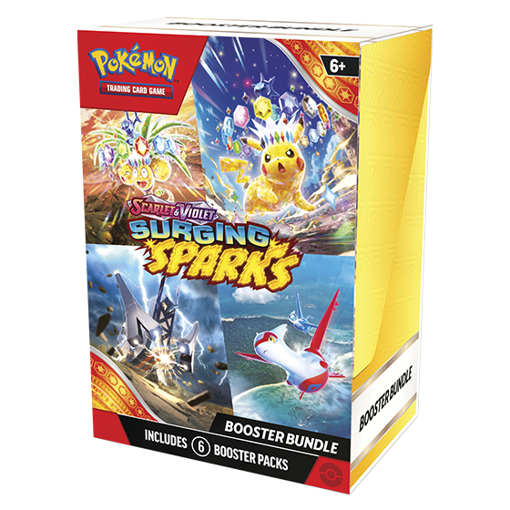 Pokemon Scarlet & Violet Surging Sparks Booster Bundle (6 Booster Packs)