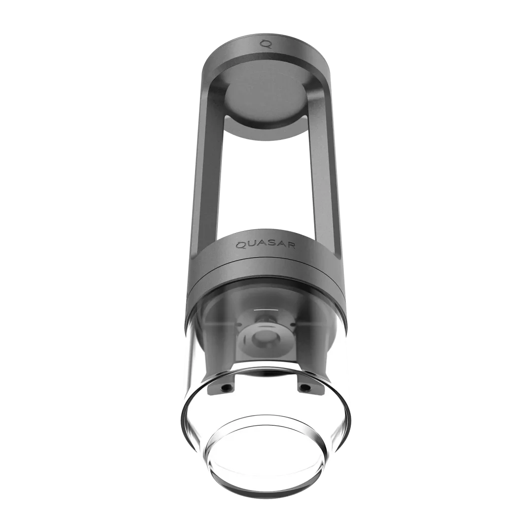 Quasar Arguilé Twin Column Architecture and Vertical Purge System