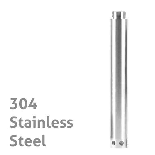 B2 Reaper Hookah 5" Stainless Steel Downstem with Diffuser