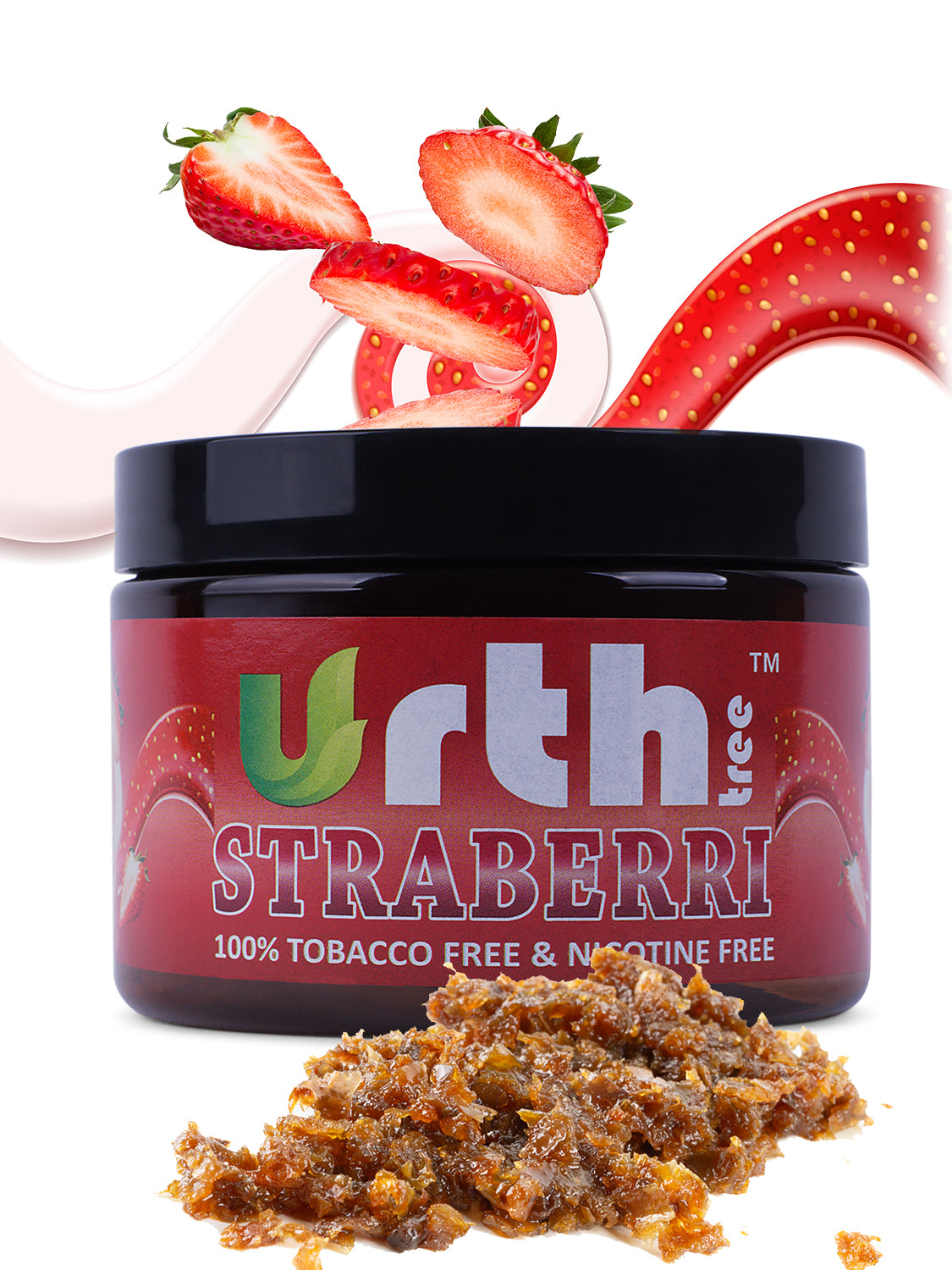 Urth Tree Tobacco Free Nicotine Free Herbal Shisha - 250g