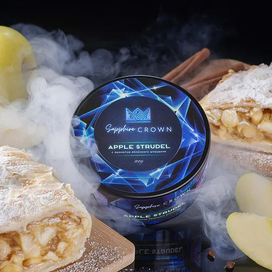 Sapphire Crown Tobacco Apple Studel – 200g