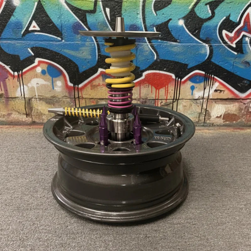 Shi Carver Wheel | Gray-Yellow