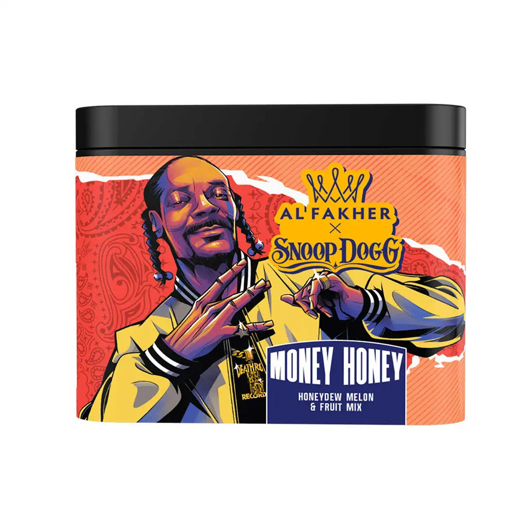 Snoop Dogg Al Fakher Money Honey honeydew melon hookah tobacco can
