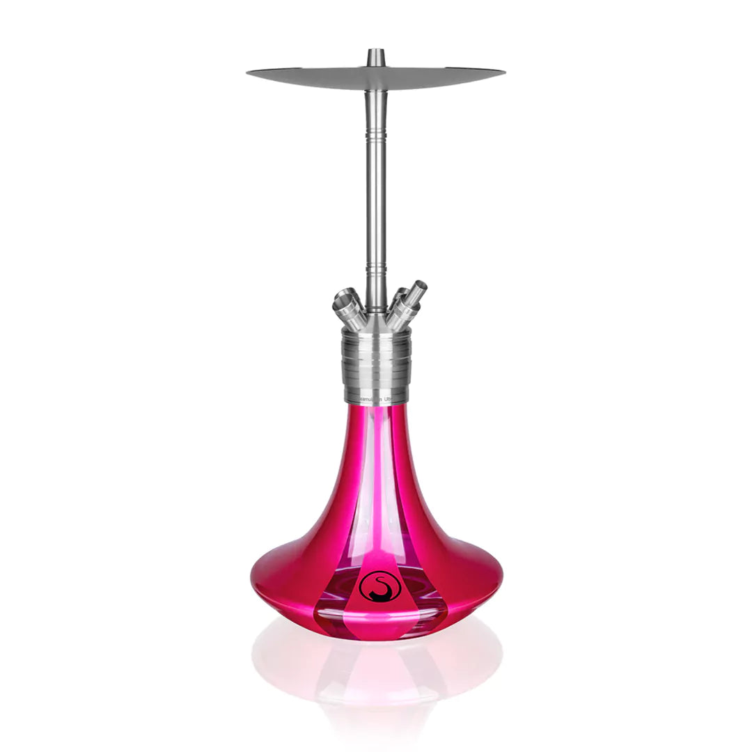 Steamulation Ultimate Hookah optimized for four-hose smoking with even airflow distribution.