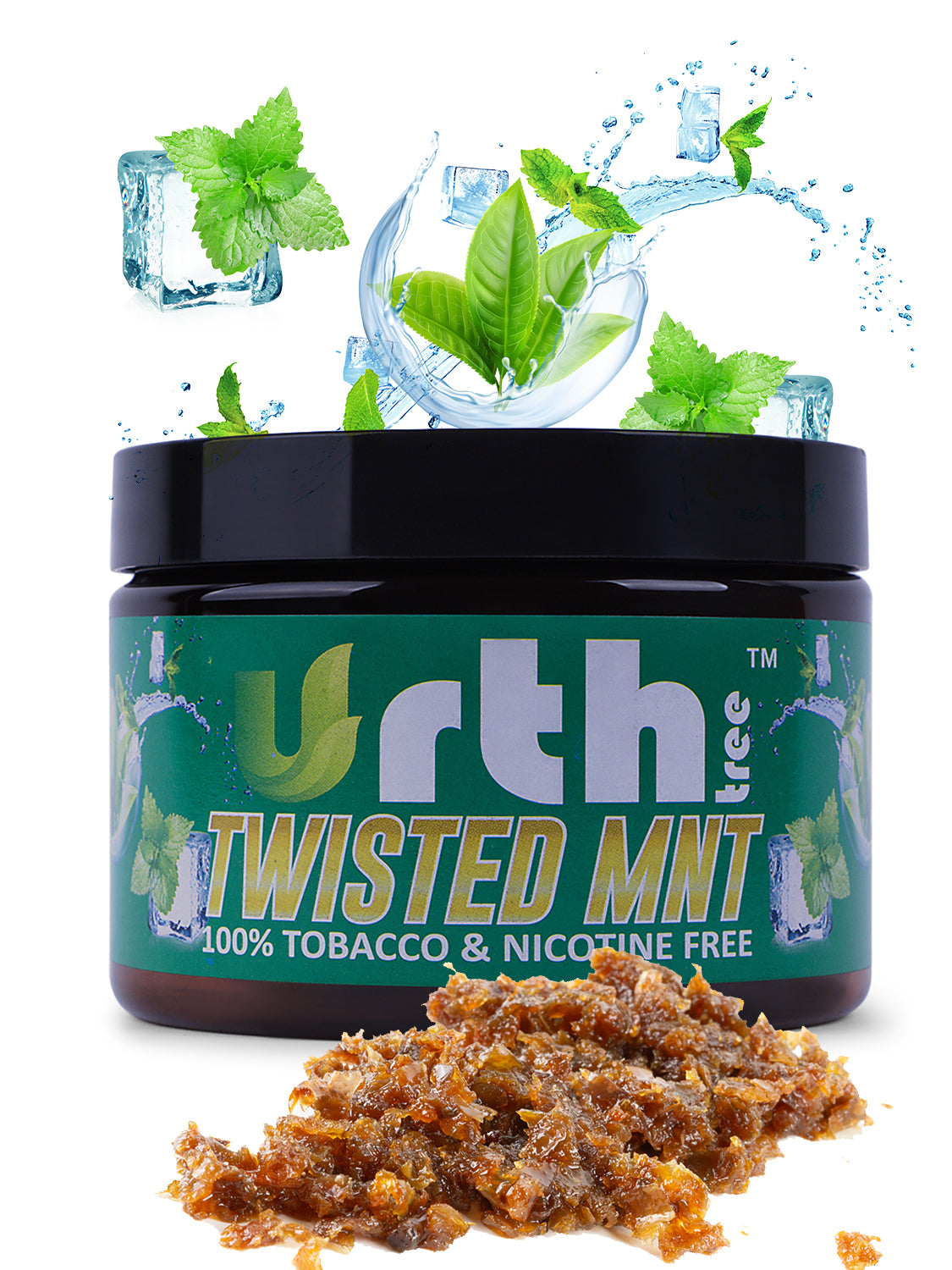 Urth Tree Tobacco Free Nicotine Free Herbal Shisha - 250g