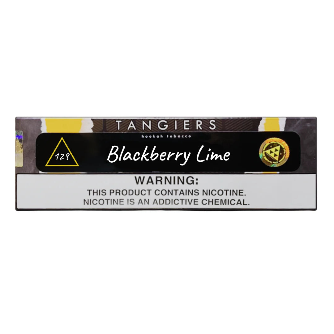 Tangiers Blackberry Lime #129 - Dark Leaf Berry and Citrus Shisha Tobacco