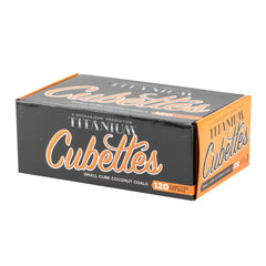 Titanium Coconut Charcoal 120pc (Cubettes)