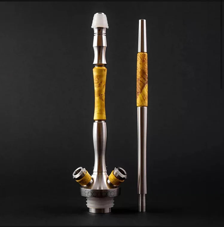 Union Fibonacci Hookah with a precision-engineered stainless steel tray and smooth airflow system.