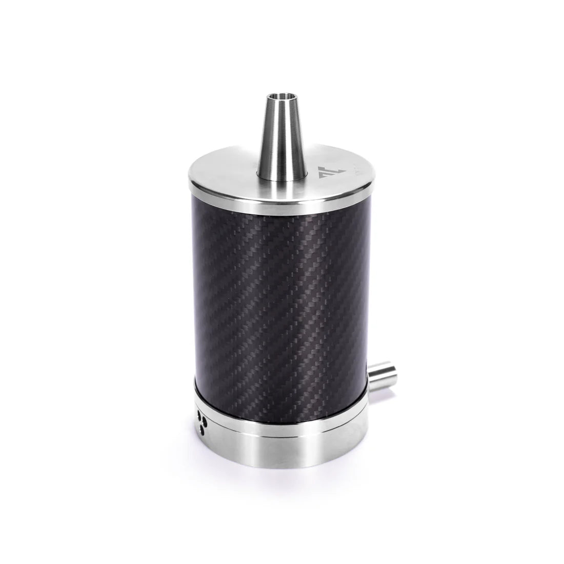 Vyro One Hookah crafted with high-quality V2A stainless steel and carbon fiber.