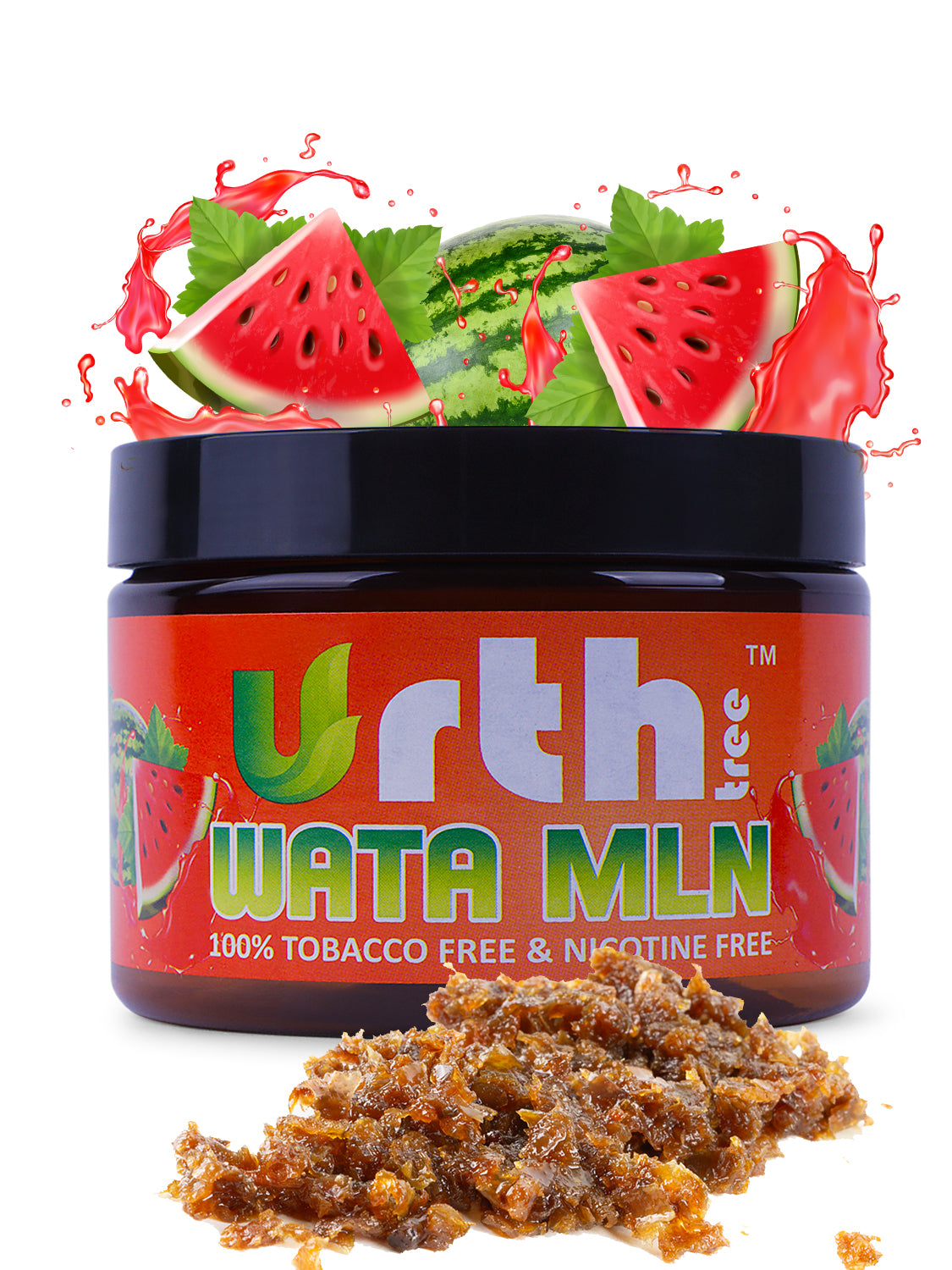 Urth Tree Tobacco Free Nicotine Free Herbal Shisha - 250g