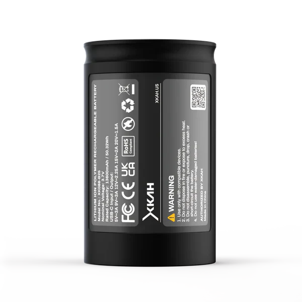XKAH Hookah Battery - 13600mAh Replacement for XKAH Pro Device