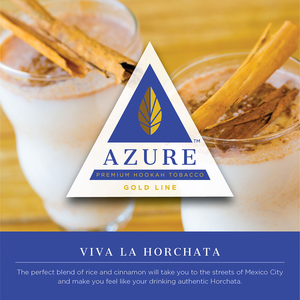 Azure Shisha Tobacco Gold Line - A Hookah Flavor by Azure 250g