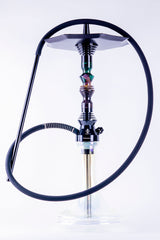 B2 Hookah Precious Cut Collection Jade & Burl Wood