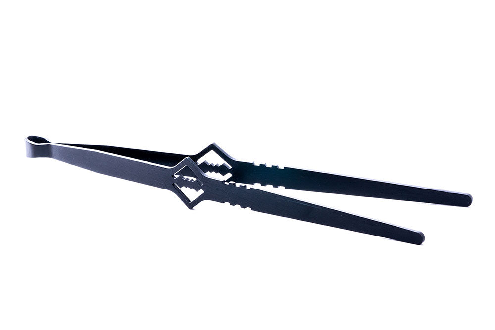 B2 Hookah Tongs v5 - Aluminum Anodized Charcoal Tongs - Lightweight and Easy Grip