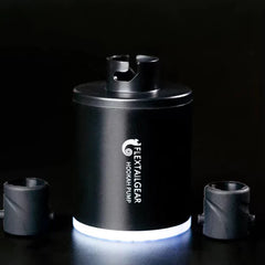 FLEXTAILGEAR Electric Hookah Pump Starter Kit with 1300 mAh Rechargeable Battery LED Light