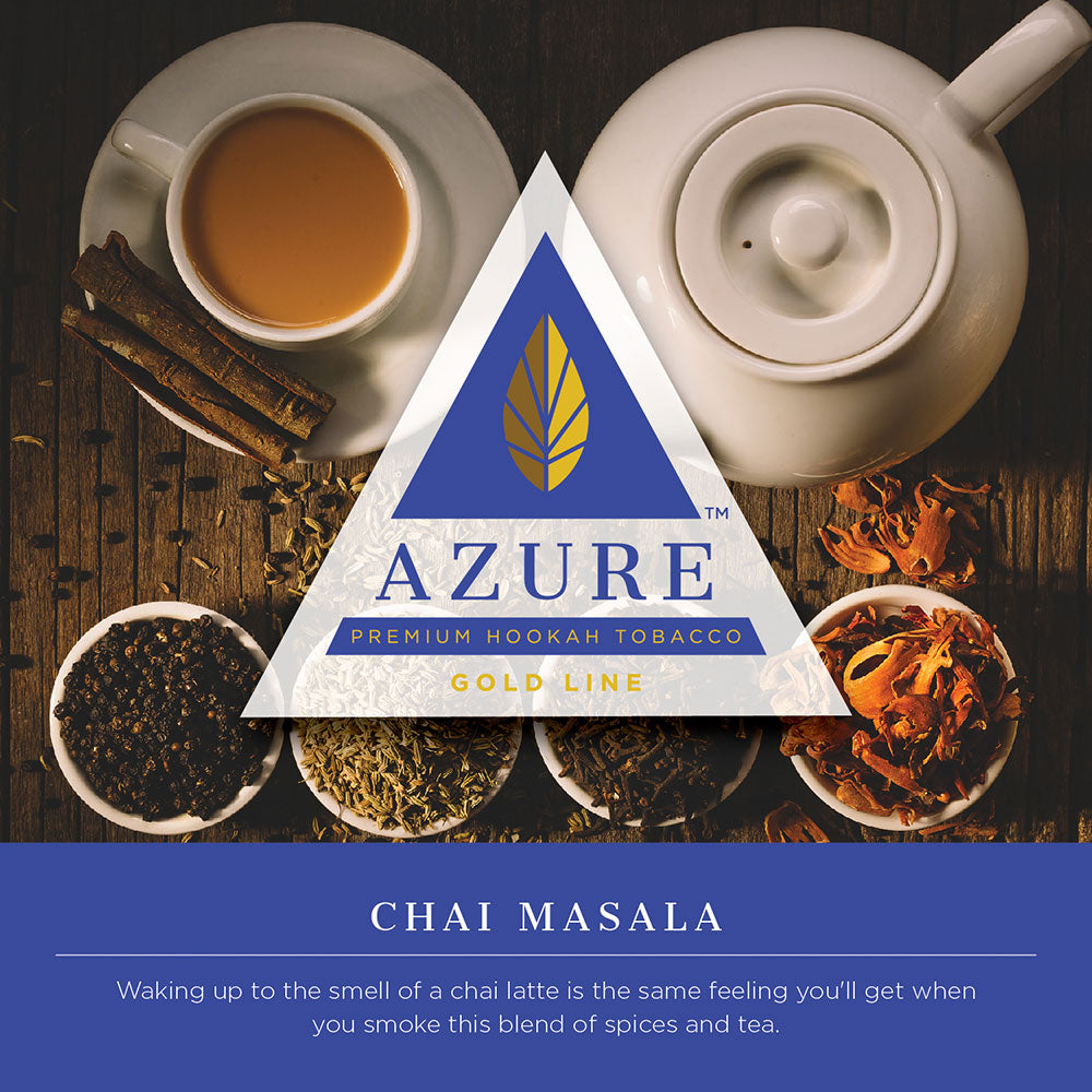 Azure Shisha Tobacco Gold Line - A Hookah Flavor by Azure 250g